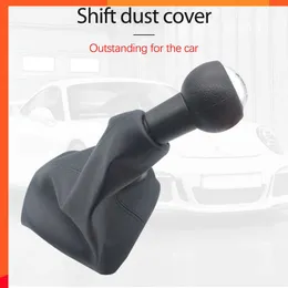 New Gear Shift Knob Sleeve 5 Speed Adapter Boot Shifter Collar Lever Stick Gaiter Boot Cover for 206 205 207 306 307 308 309