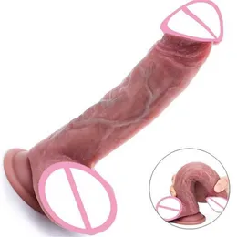 big strapon for women lesbian soft 8.46inch long penis sex toys silicone anal dildo with strong suction cup sexshop dick 80% Off Factory wholesale