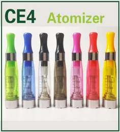 EGO CE4 ATOMIZER 16 ML Long Wick Clearomizer Electronic Cigarette 24OHM Vapor Tank för E CIG All Evod Ego Series Battery DHL4914143