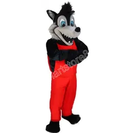 High Quality Bad Wolf Mascot Costume for adults Carnival costume Custom fancy costume Ad Apparel