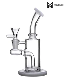 6quot Tall Glass Bong Smoking Thick Water Pipe wiz Glass Bowl Heady Oil Rig Diffuser Percolator Bubbler 11232330718