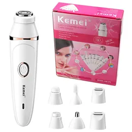 Epilator 7in1 women grooming kit rechargeable facial epilator for women shaver facial body electric epilator eyebrow nose ear trimmer