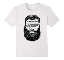 Camisetas masculinas 2023 moda masculina camisa de manga curta algodão engraçado Funcle barbed Definição mais legal Significado