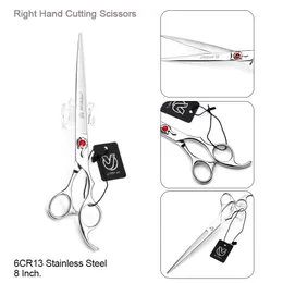 Tools Professional 6/7/7.5/8 Inch Pets Groomer Hair Scissors 6CR13 Dog Grooming Scissors Thinning Barber Shear Inventory Clearance