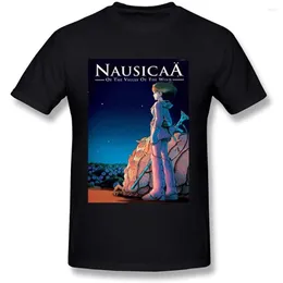 Men's T Shirts Shirt Men FENGTING Nausicaa Of The Valley Wind Black T-shirt For Women