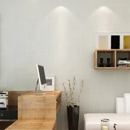 Duvar Kağıtları 53CMX10m Modern Minimalist Dikey Stripes Taze Dokuma Duvar Kağıdı Yatak Odası Oturma Odası TV Arka Plan Duvar Mağazası