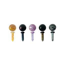 Glass Terp Slurper Balls Nail Screw Pearls Capsule Pill Set Carb Cap Top Auto Spinning Snag For Quartz Bangers Accessories