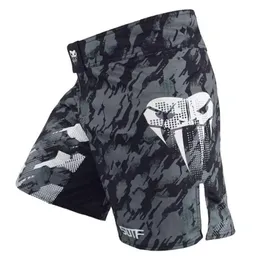 Men MMA Boxing Training Muay Short Casual Shorts Summer Male Loose Fighting Printing Shorts Men039s Breathable Comfortable Shor8517730