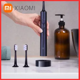 فرشاة الأسنان Xiaomi Mi Mijia Electric Toothbrush T700 Smart App LED عرض الاهتزاز بالموجات فوق الصوتية تبييض عن طريق الفم المنظف US Dupont Brush