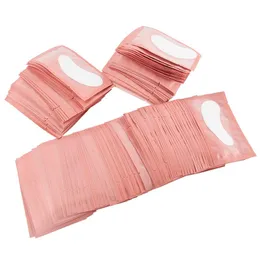 Strumenti patch per estensione sotto gli occhi patch patch adesivi gratuiti per pinza rosa per ciglia finte eyeshelash forniture per ciglia