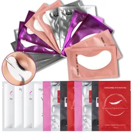 Borstar 1000 par Eyelash Extension Paper Patches Set Eye Lashes Stickers Eyelash Under Eye Patch Pads Tips Klistermärke Wraps Makeup Tools