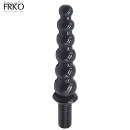 Adult Toys FRKO Big Female Anal Plug With Handle Qilian Ball Gourd Red Sex Toy Dildos For Women Masturbation Vagina Massage Erotic Products L230518