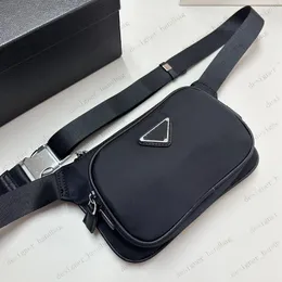 Designer Bumbag Nylon Black Waterproof Belt Bag Fanny Pack Men Outdoor Adjustable Strap Waist Bag Chest Yoga Bag Bum Bag Triangle Bag Mens Wallet Cellphone Bag