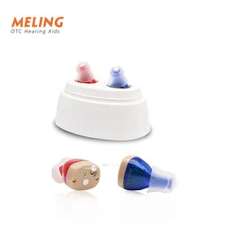 مكبرات الصوت Meleing C320 السمع مكبر للصوت المعيد الشحن القابل لإعادة الشحن أجهزة مكبر للصوت الشخصي الرقمي ITE لكبار السن الداخليين للدوران