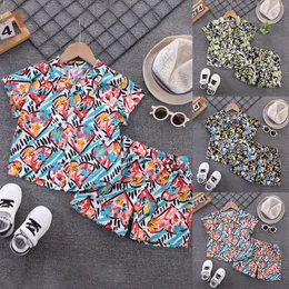 Clothing Sets Toddler Baby Boy Shorts Floral Summer Beach Leisure Suit Boy'S Vacation Infant Kid