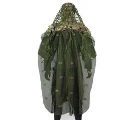 Hunting Sets Breathable Ghillie Suit Foundation Sniper Viper Hood With Cape For Hunting Sniper Wildlife Po2753771