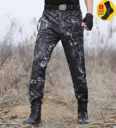 Tactical Cargo Pants Men Military Black Python Camouflage Combat Pants Army Working Hunting Trousers Joggers Men Pantalon Homme 221772011