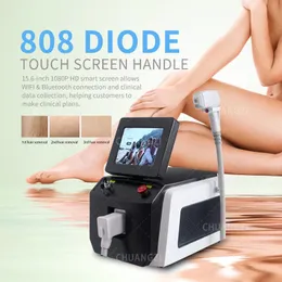 Epilator 3 Wavelength 808 Diode Hair Removal Machine LCD Screen Handle High power 1200W 2000W Skin Rejuvenation Whitening