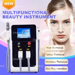 3 I 1 Portable Multifunction Beauty Machine Laser Hair Tatoo Removal Machine IPL RF ND YAG Laser Machine