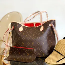 Luxurys tasarımcı çanta 2pcs Set kadın çanta çanta omuz büyük kapasite çanta kadınları