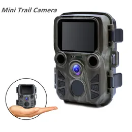 Hunting Cameras Mini Trail Game Camera Night Vision 1080P 12MP Waterproof Hunting Camera Outdoor Wild po traps with IR LEDS Range Up To 65ft 230530
