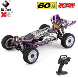 WLTOYS 2021 2.4G RACING RC CAR 60 km/h Metal Chassis 4WD Road Drift Electric RC Cars Remote Control Toys for Adults Kids