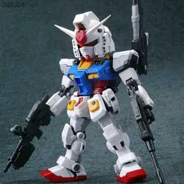 Manga Sontoys SD BB RX-78 Gundam Large Headプライマリカラーデュアル武器構成モデルアクションフィギュアアニメフィギュアギフトフレッシュマンL230522