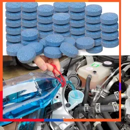 1/5/10/20/100pcs Car Effervescent Tablets Windshield Washer Fluid Concentrated Glass Water Wiper Solid Cleaner Car Accessary