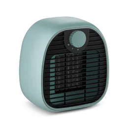 Ventilatori Riscaldatore elettrico portatile da tavolo Ventilatore per stanza 220v 110v Ptc Riscaldamento Stufa Ventilatore d'aria Radiatore per casa Inverno Camera da letto Viaggio Campeggio