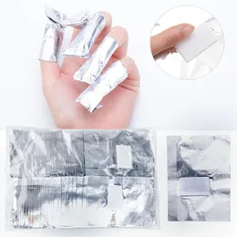 Shadow 1000 Pcs Aluminium Foil Remover Wraps Nail Art Soak Off Acrylic Gel Nail Polish Remover for Manicure Pedicure Gel Tools