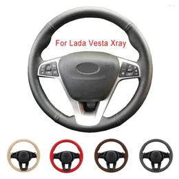 Steering Wheel Covers DIY Special Original Car Cover For Lada Vesta 2023-2023 Xray Artificial Leather Braid