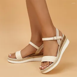 Dress Shoes Plus Size Wedge Sandals Women Summer 2023 Fashion Platform Walking Sandalias Mujer Comfortable Non Slip Beach