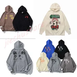 후드 티 스웨트 셔츠 같은 갤러리 부서 D HODIE RAPPER MENS 디자이너 편지 화염 프린트 하이 스트리트 여성의 긴 슬리브 여성 낙서 후드 참신