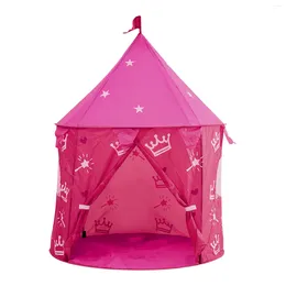 Tents And Shelters Gift Crown Castle Universal Foldable Boy Girl Easy Install Lightweight Play Tent Kids Toys Portable Indoor Outdoor Garden