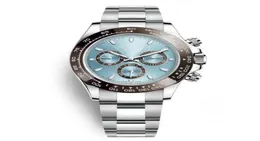 Black Ceramic Bezel Blue Wrist Auto Watches Men Designer Automatic Stainless Steel Multifunction Mechanical Movement Watch All 3 D2531797