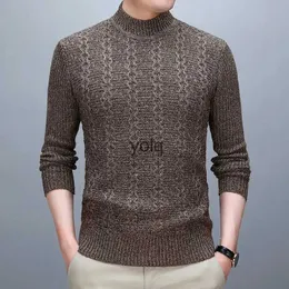 Erkek Sweaters Sonbahar Kış Erkekler Ien Mo NE Kore Yeni Moda Gündelik Uzun Kollu Erkek Cloes İnce Dipli Örme Saksilaversyolq