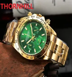 All dials working Stopwatch Men Watch Luxury Full Stainless Steel Watches Calendar Top Brand Quartz Military Analog Clock Montre D7204465