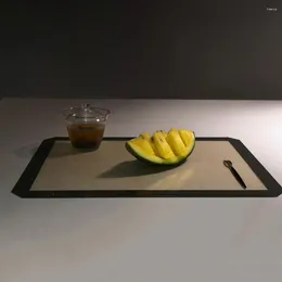 Placemats Gemakkelijk schoon te maken Siliconen Placemat Duurzame flexibele antislip Hittebestendige wasbare mat voor thuis Kinderen Hoog