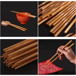 Chopsticks Dining Bamboo 24cm kök bar tabell Eco Friendly Bbyqvsz Soif Drop Delivery BJ