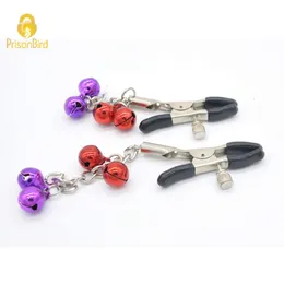 New Prison Bird 1 Pair Nipple Clamps Clips Jewellery Bust Massager Stimulate Sexy Toy Flirt Adult Products A206
