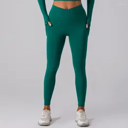 Pantaloni attivi Antibom Hip Lifting Yoga Esercizio di rafforzamento addominale da donna Leggings da corsa Allenamento Collant fitness elastici