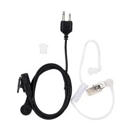 Pin Talkie Walkie Headset 2 Way Radio in-Ear Earpiece hörlurar Earphone Ersättning för ICOM