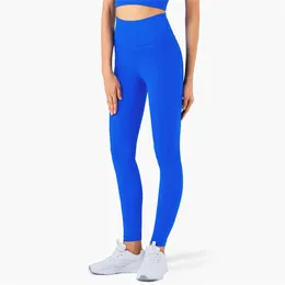 Lu Lu Pant Align Lemon Yoga Leggings Sports Pant High midja bra Elastiska kvinnor Fitnesskläder Nylon spandex tyg supermjuk sportkläder jogger