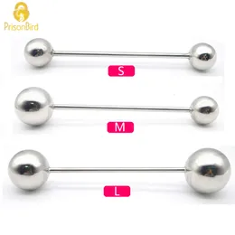 Nuovo Casto Uccello Fine Lucidatura In Acciaio Inox Plug Anal Balls Dispositivo Giocattoli Sexy Per Adulti A322