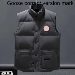 Canada Gilet da uomo Gilet Designer Piumino Gilet da uomo Gilet invernale Piumino unisex Coppia Scaldamuscoli Giacca da donna Senza maniche Outdoor Caldo Capispalla spesso Abbigliamento Gile