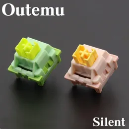 Klawiatury Outemu Silent Cytry Peach Switch do mechanicznej klawiatury 3pin Liniowy dotykowy 40G 50G RGB SMD MECHATY MECHODA GROWY Przełączniki MX 231130