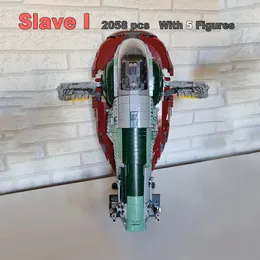 Weihnachtsspielzeugzubehör UCS Slave 1 Bausteinsteine 19029 Lernspielzeug Geburtstag Weihnachtsgeschenke 60062 05037 Kompatibel 75060 231129