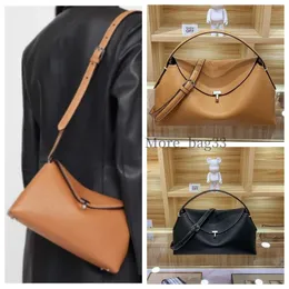 Toteme sacos de embreagem nuvem alça tote designer bolsa feminina luxo couro vaca ombro noite crossbody bolsa mensageiro bolsas