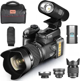 Kameralar D7200 Polo Dijital Kamera 3P DSLR, 24x Telepo Lens Profesyonel 1080P HD Video 231030