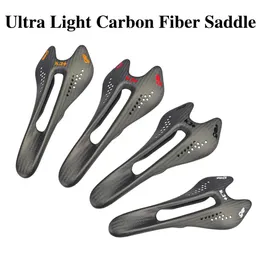 Bike Groupsets Carbon Saddle For Gravel Road Bike Front Seat Cushion 242*122/242*122mm MTB/BMX Cycling Accessories 231130